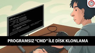 ⌨️ Komut ile Disk Klonlama Programsız  HDD SSD M2 Cmd ile Disk Klonlama 2024 [upl. by Snodgrass67]