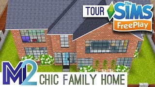 Sims FreePlay  Chic Family Home Original Design [upl. by Opaline]