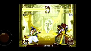 Sogetsu vs Amakusa 1botão A L8 samurai shodown🕹 [upl. by Laeno]