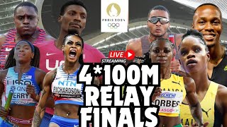 4100M Relays LIVE Paris 2024 Olympics Watch Party [upl. by Merrilee]