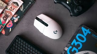 Ringan Ga Delay Banyak Fiturnya  Review Logitech G304 Mouse Gaming Wireless [upl. by Aymahs]