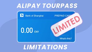 MUST KNOW Alipay Tourpass Limitations for Foreigners [upl. by Kimmel619]