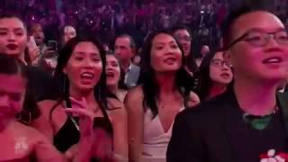 BTS full Performance at Grammy Awards 2019  BTS REACTIONS AT GRAMMYS 2019 [upl. by Akimrej]