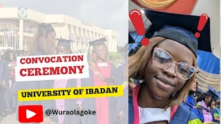 University of Ibadan My Convocation Ceremony VLOG [upl. by Lathan]