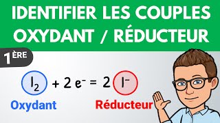 Réaction doxydoréduction  identifier les couples   1ère spé  PhysiqueChimie [upl. by Atkins]