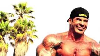 Rich Piana training at the pit in Venice beach Cali No place better [upl. by Sorel995]