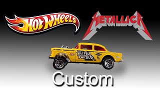 Lets build a Custom Hot Wheels Metallica 55 Gasser [upl. by Moira]