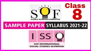 ISSO Class 8 Sample Paper 202122 International Social Studies Olympiad [upl. by Mulvihill]