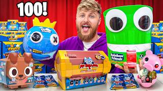 UNBOXING 100 ROBLOX MYSTERY TOYS😱 RARE FINDS [upl. by Nahbois]