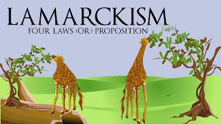 Lamarckism  Four Laws or Proposition [upl. by Butterworth]