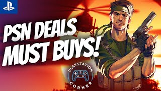 GREAT PlayStation Store Sale Has Some Nice NEW Deals PSN DEALS [upl. by Whitnell232]