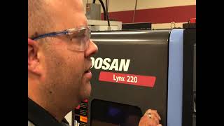 Doosan Lathe Setup [upl. by Phillada]