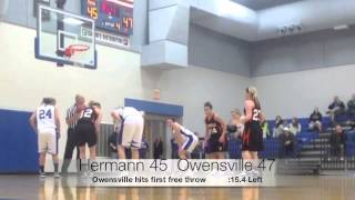 Dramatic finish in Owensville win over Hermann [upl. by Schertz]