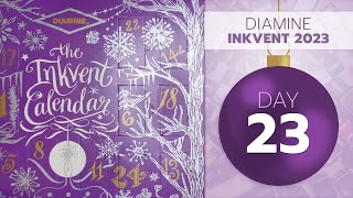 Diamine 2023 Inkvent Day 23  Fireside Snug [upl. by Erminia479]