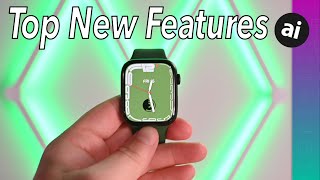 Top Features of Apple Watch Series 7 [upl. by Nayb]