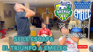 Orense 1 vs Emelec 1  Reacción de Amigos  Liga Pro 2024 [upl. by Aman]