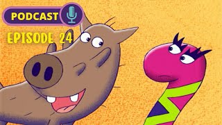 64 Zoo Lane Podcast The Story of Esmeralda the Snake and Herbert the Warthog 🐍🐗  S01EP24 [upl. by Seton]