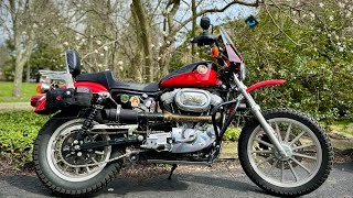 HarleyDavidson Sportster Scrambler  Full Build Timelapse [upl. by Odlabu202]