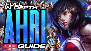 HOW TO PLAY AHRI IN SEASON 14  RANK 1 CHALLENGER GUIDE [upl. by Hairahs]