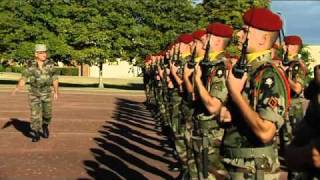 Visite du CEMAT au 1er régiment de chasseurs parachutistes de Pamiers [upl. by Bendicta]