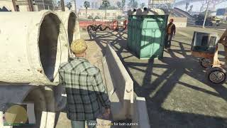 GTA 5 Online Search the area for bolt cutters The Cargo Ship Robbery [upl. by Atimad879]