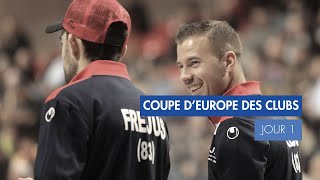 COUPE DEUROPE DES CLUBS  JOUR 1  TOUR 1 [upl. by Sayette]