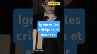 Ignorer les critiques motivation success citation developpementpersonnel animationhumorvideo [upl. by Pinsky517]