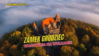 Warownia na wulkanie Zamek Grodziec Atrakcje co zobaczyć na Pogórzu Kaczawskim na Dolnym Śląsku [upl. by Isa825]