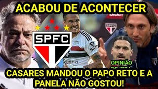 REUNIÃO NO SÃO PAULO ENTRE DIRIGENTES ZUBELDIA E JOGADORES  PACTO PELA LIBERTADORES NOTÍCIAS SPFC [upl. by Elinnet]