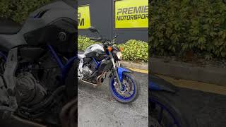 2016 Yamaha FZ07 BlueSilver [upl. by Inajna457]