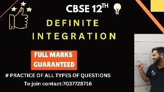 CLASS 12 DEFINITE INTEGRATION PART 2 [upl. by Oj]