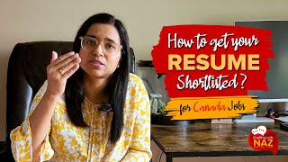 How to Get Your Resume Shortlisted in Canada Best Resume Format amp ATS Tips [upl. by Jonis]