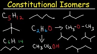 Drawing Constitutional Isomers of Alkanes  Organic Chemistry [upl. by Eelyr]