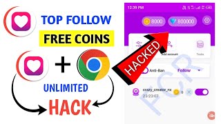 top follow app free coins hack  top follow app unlimited coins hack  top follow app free  coins [upl. by Gleda]