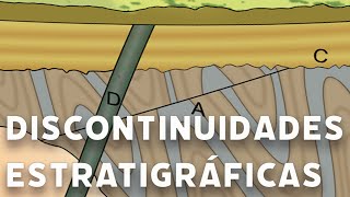 Tipos de discontinuidades estratigráficas [upl. by Asyar930]