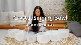 Solfeggio Crystal Singing Bowl Set  SOLCSBSET  Meinl Sonic Energy [upl. by Luna]