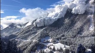 Gigantische SchneeLawine in den Schweizer Alpen Januar 2019 freie Energie [upl. by Adalbert]