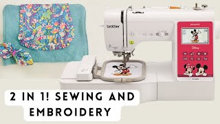 How I personalized sewing projects with Brother INNOV IS NV180D  unboxing [upl. by Sula312]