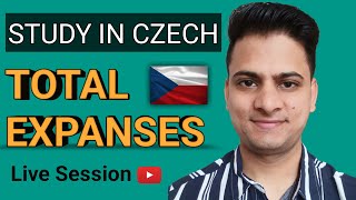 Total Expanses for Czech Republic Study Visa Process  Study in Czech  Total Expenses [upl. by Claudetta]