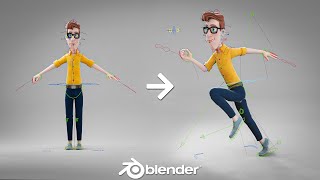 How to Animate 3D Characters in 1 Minute [upl. by Kellina]