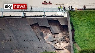 Whaley Bridge dam wall structural integrity at quotcritical levelquot [upl. by Press]