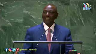 President Ruto full speech at UN General Assembly in New York [upl. by Idnib]