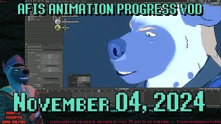 20241104 AFIS Animation Progress Stream VOD [upl. by Henrik538]