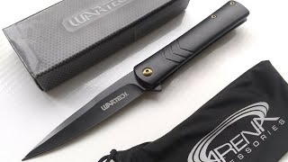 WarTech PWT378BK Pocket Knife Full Review [upl. by Oiragelo973]