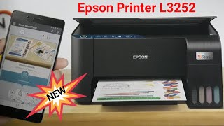 Epson Eco Tank L3252 Unboxing  Epson All in One Ink Tank Printer [upl. by Acim]