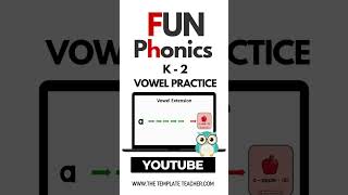 Vowel Sounds AEIOU 🎤 Lets Practice Together VowelSounds PhonicsForKids TeacherTips [upl. by Absalom6]