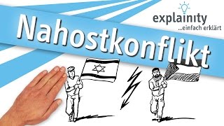 Nahostkonflikt einfach erklärt explainity® Erklärvideo [upl. by Atiuqam908]