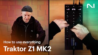 Getting started with Traktor Z1 MK2 DJ mixer  Native Instruments [upl. by Tnomad]