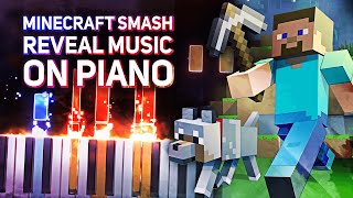 Minecraft Smash Ultimate Remix  Halland  Dalarna Piano Cover [upl. by Joo]