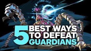 5 Best Ways to Kill Guardians in Zelda Breath of the Wild [upl. by Solram]